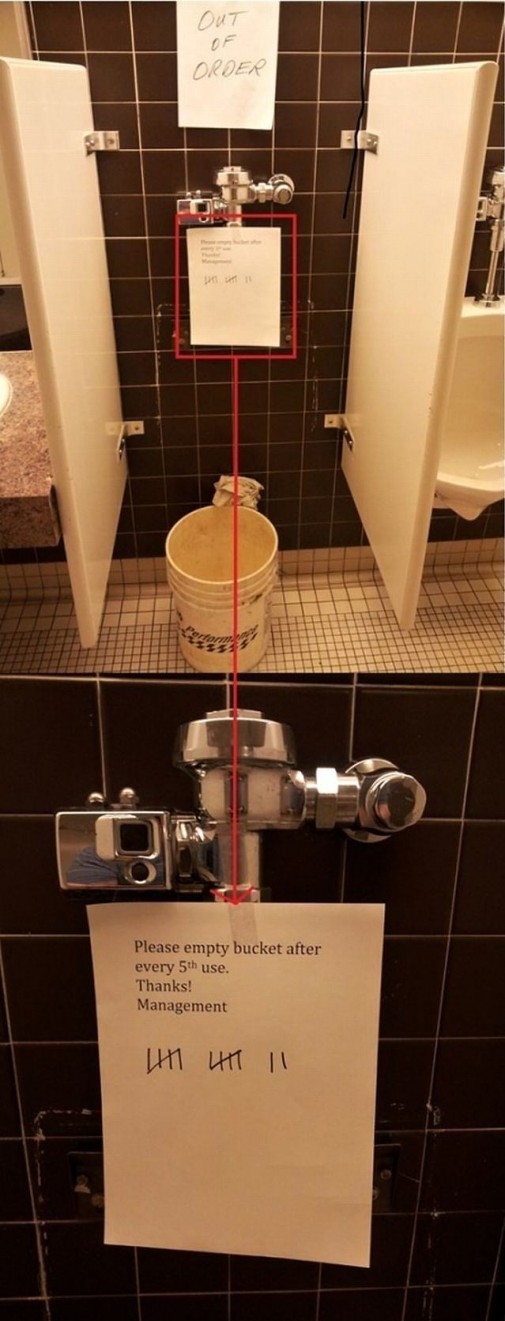Out of order