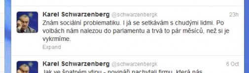 Schwarzenbergova uvaha o soc problematike