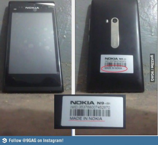 Nokia vyrobena v Nokii :D